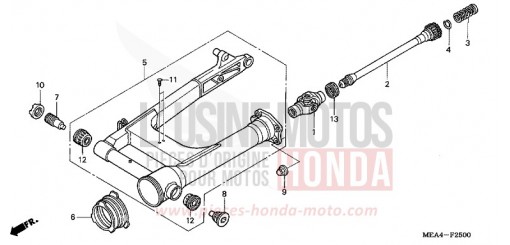 BRAS OSCILLANT VTX1300S3 de 2003